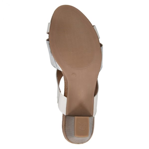 Mule Talon Blanc CAPRICE